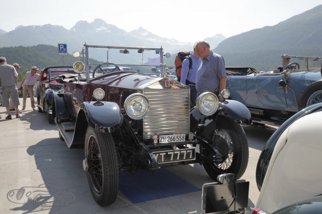 British Classic Car Meeting St. Moritz 2013