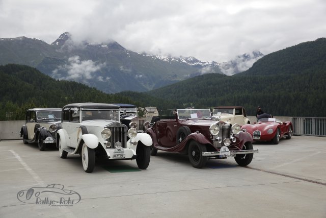 British Classic Car Meeting St. Moritz 2014