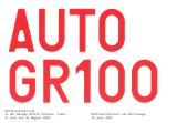 Auto GR100 &ndash; 100 Jahre motorisierter Verkehr in Graub&uuml;nden