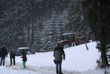 Schneegestöber Rallye