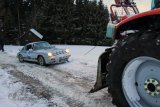 Schneegestöber Rallye