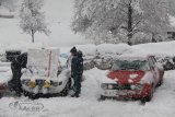 Schneegestöber Rallye