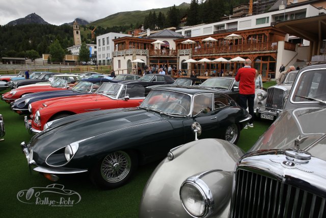 British Classic Car Meeting St. Moritz 2018