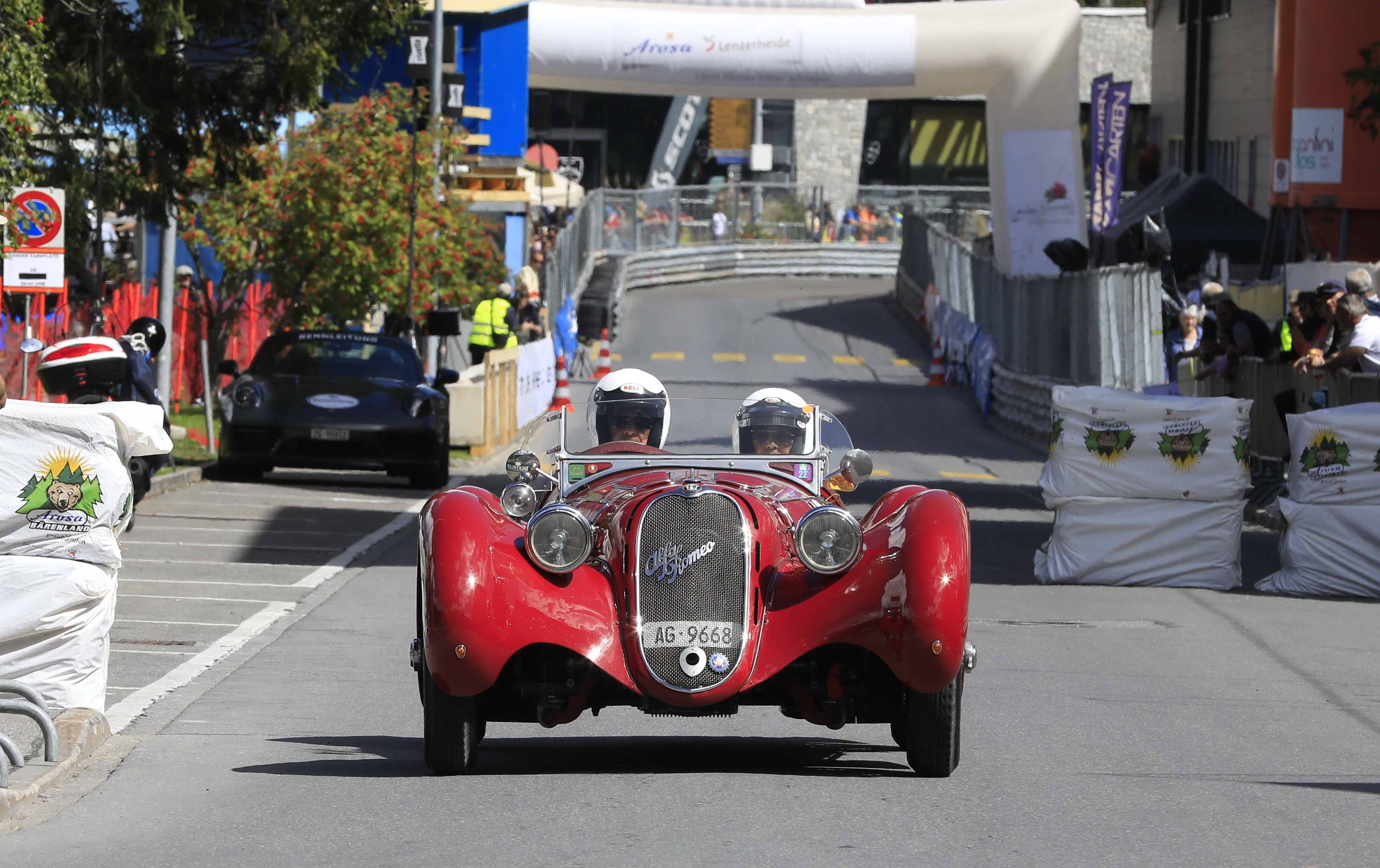 Alfa Romeo im Rennen