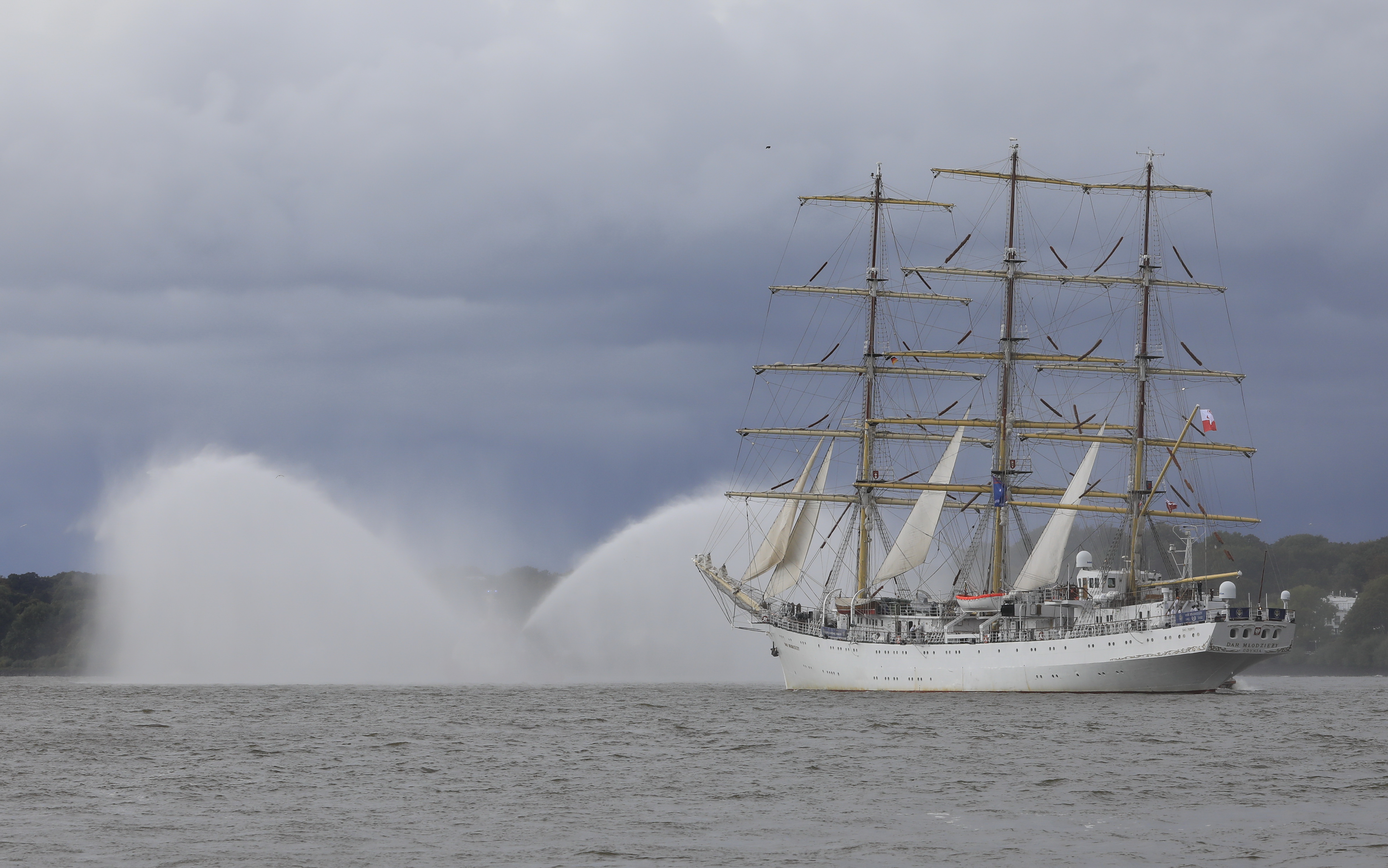Segelschiff ganz gross