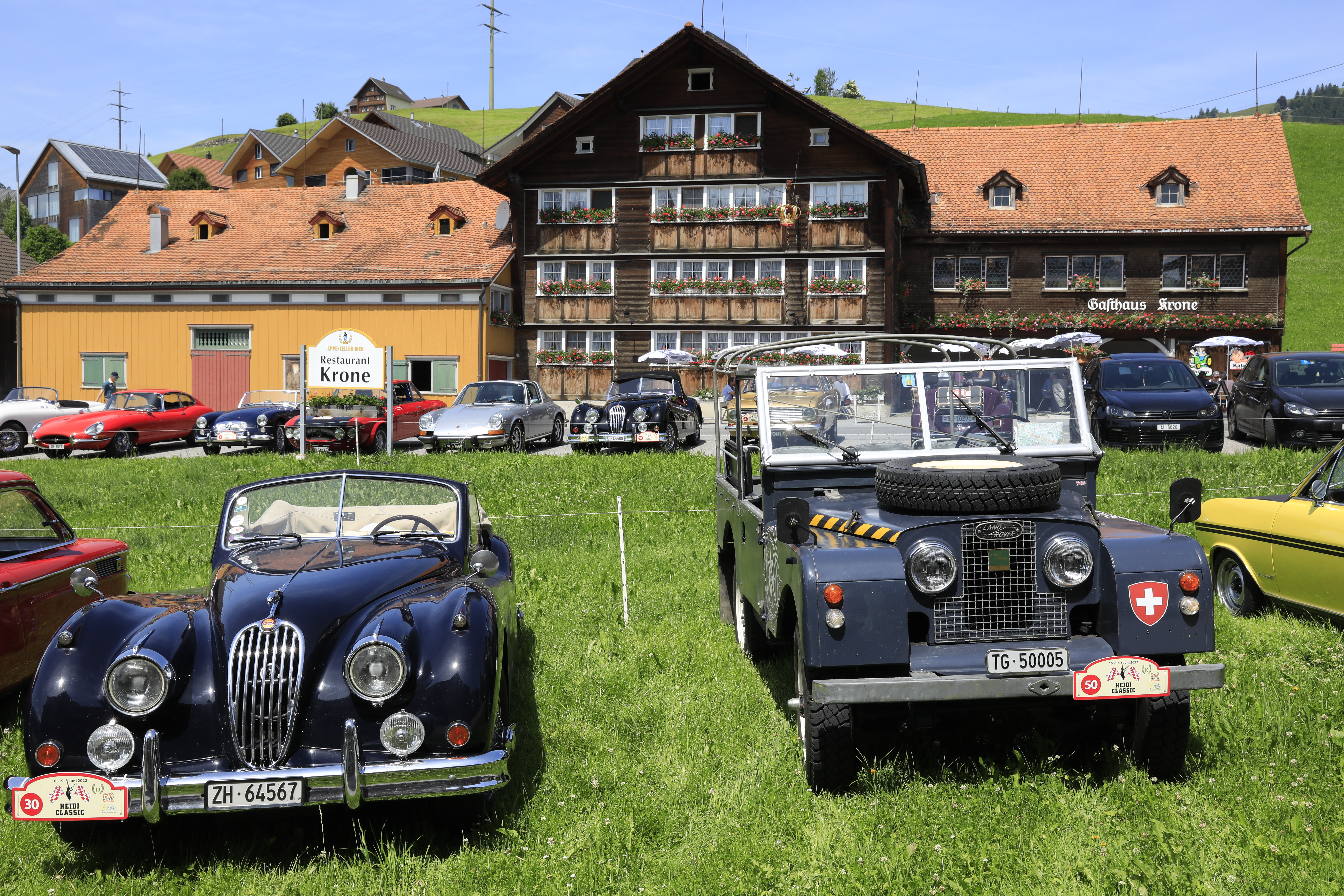Oldtimer an der Heidi Classic