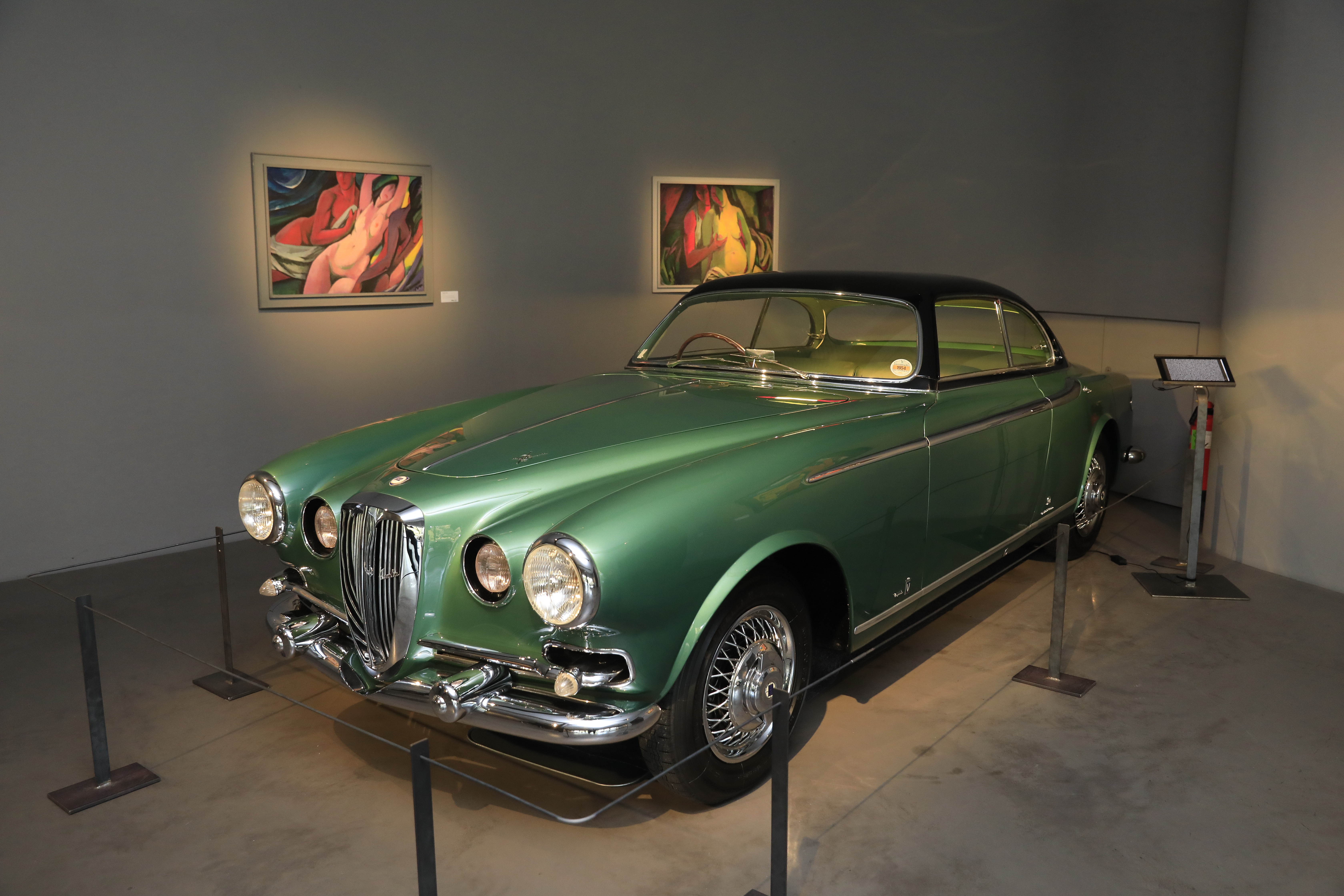 grüner Oldtimer