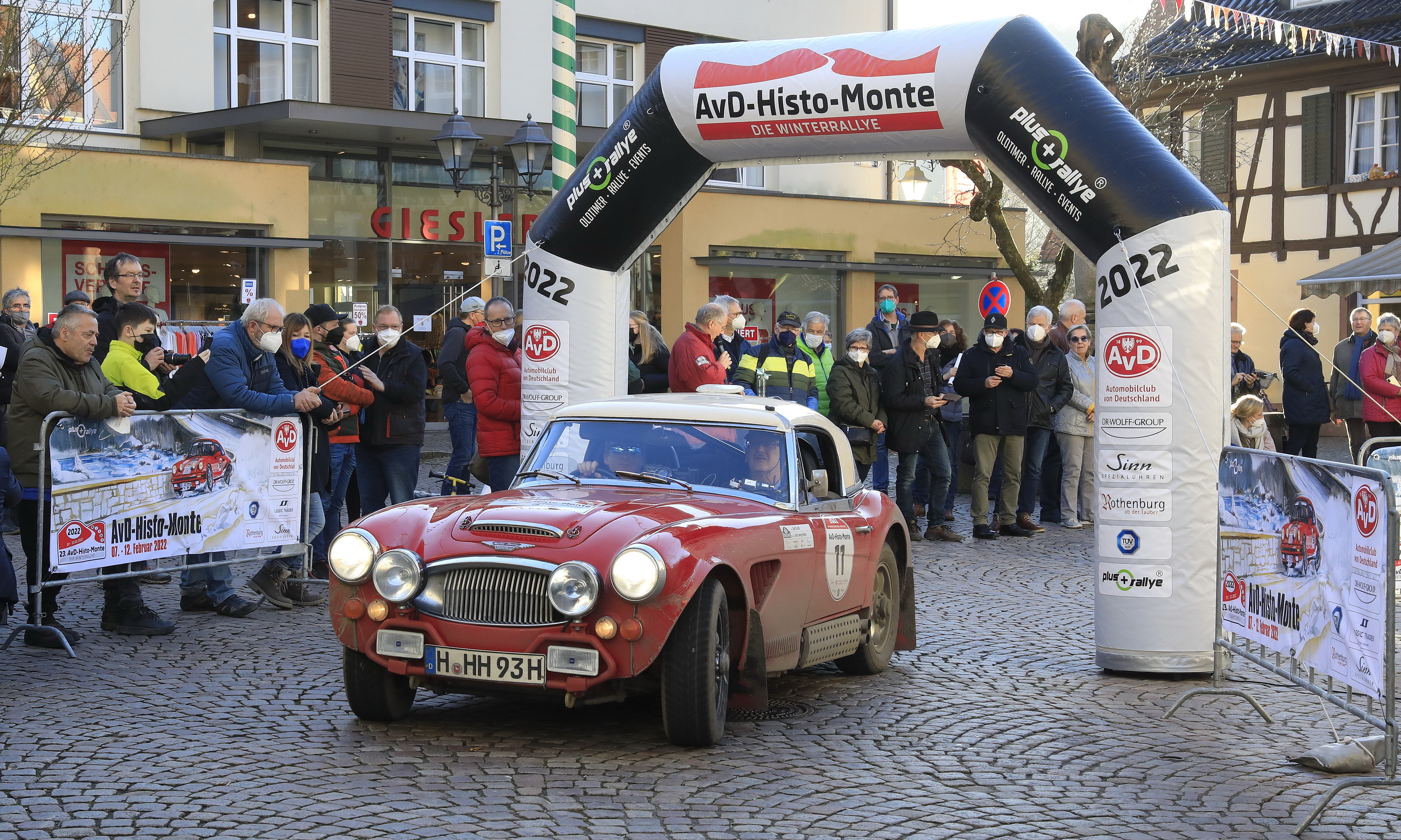 Oldtimer Zieleinfahrt
