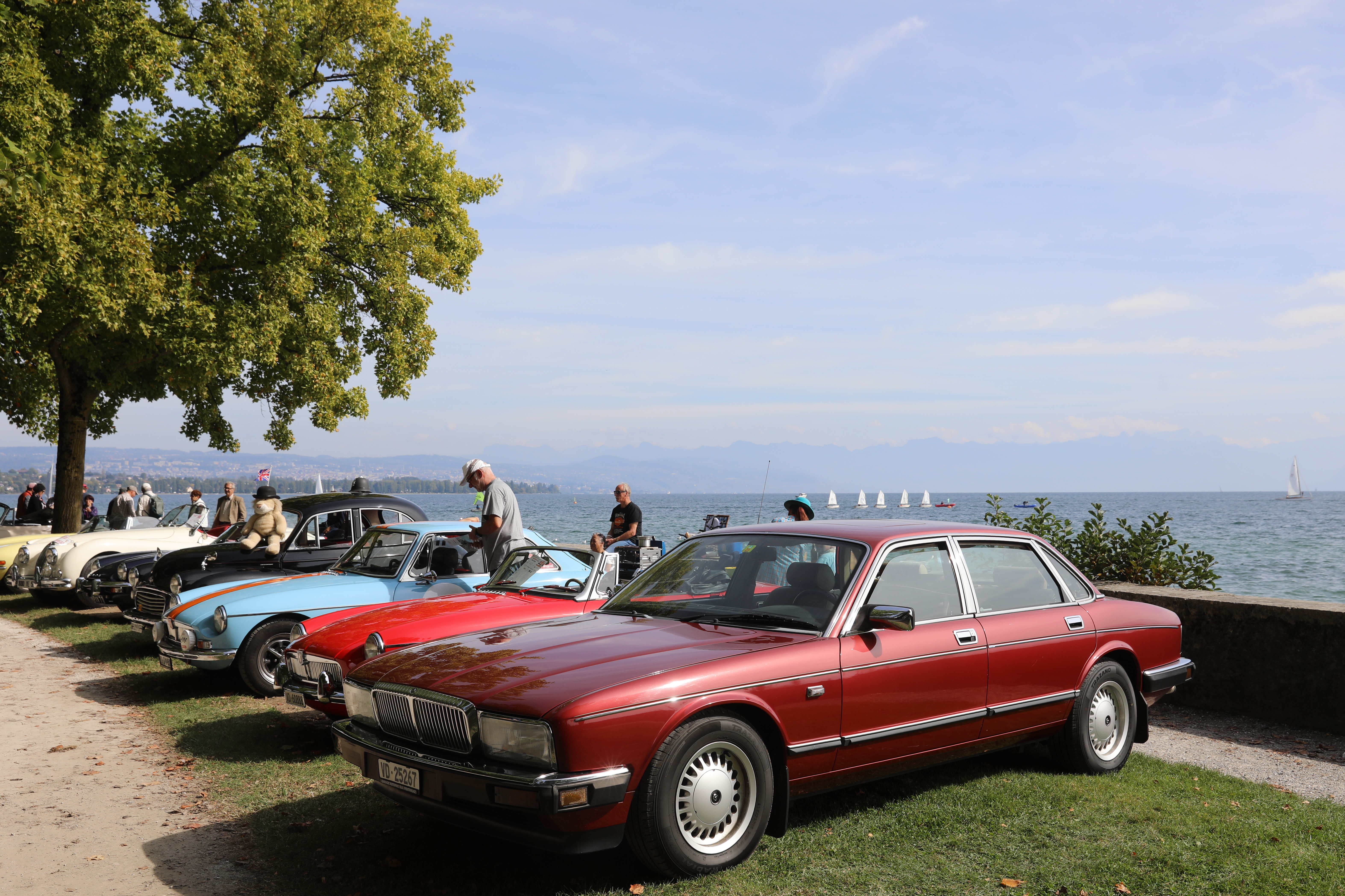 Swiss Classic British Car Meeting Morges