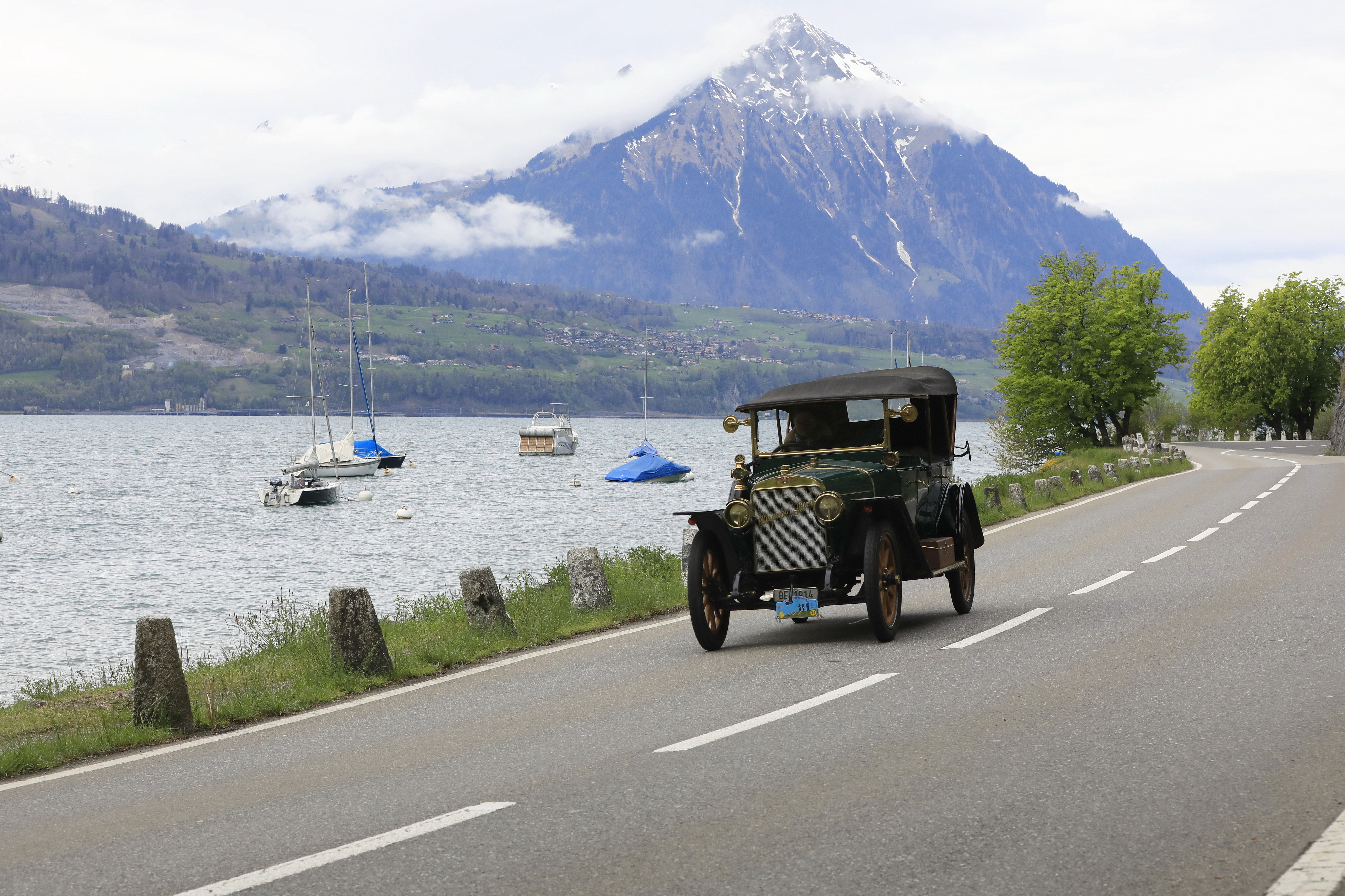 Oldtimerausfahrt am See
