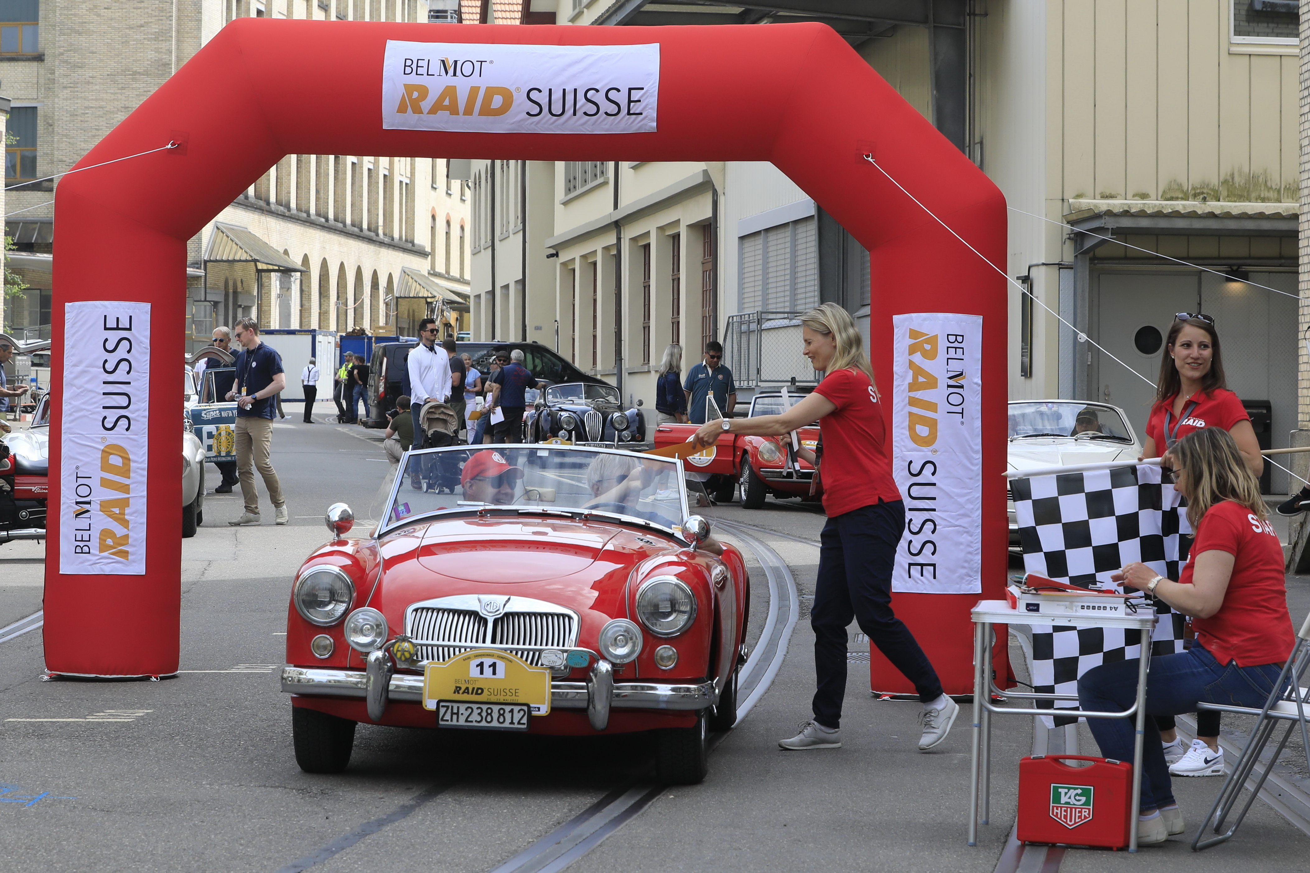 Start der Rallye