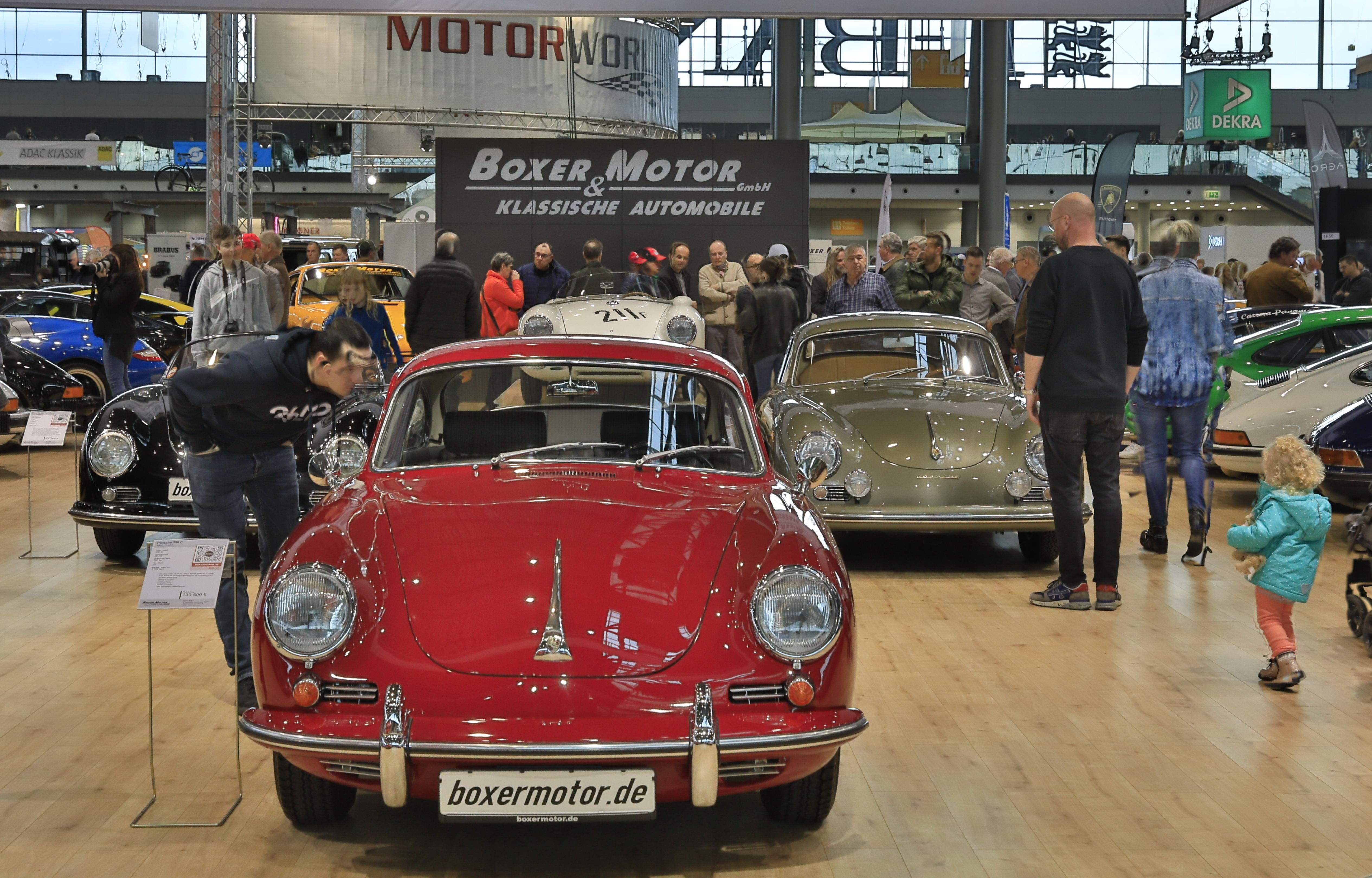 Porsche Aussteller auf der Retro Classics Stuttgart