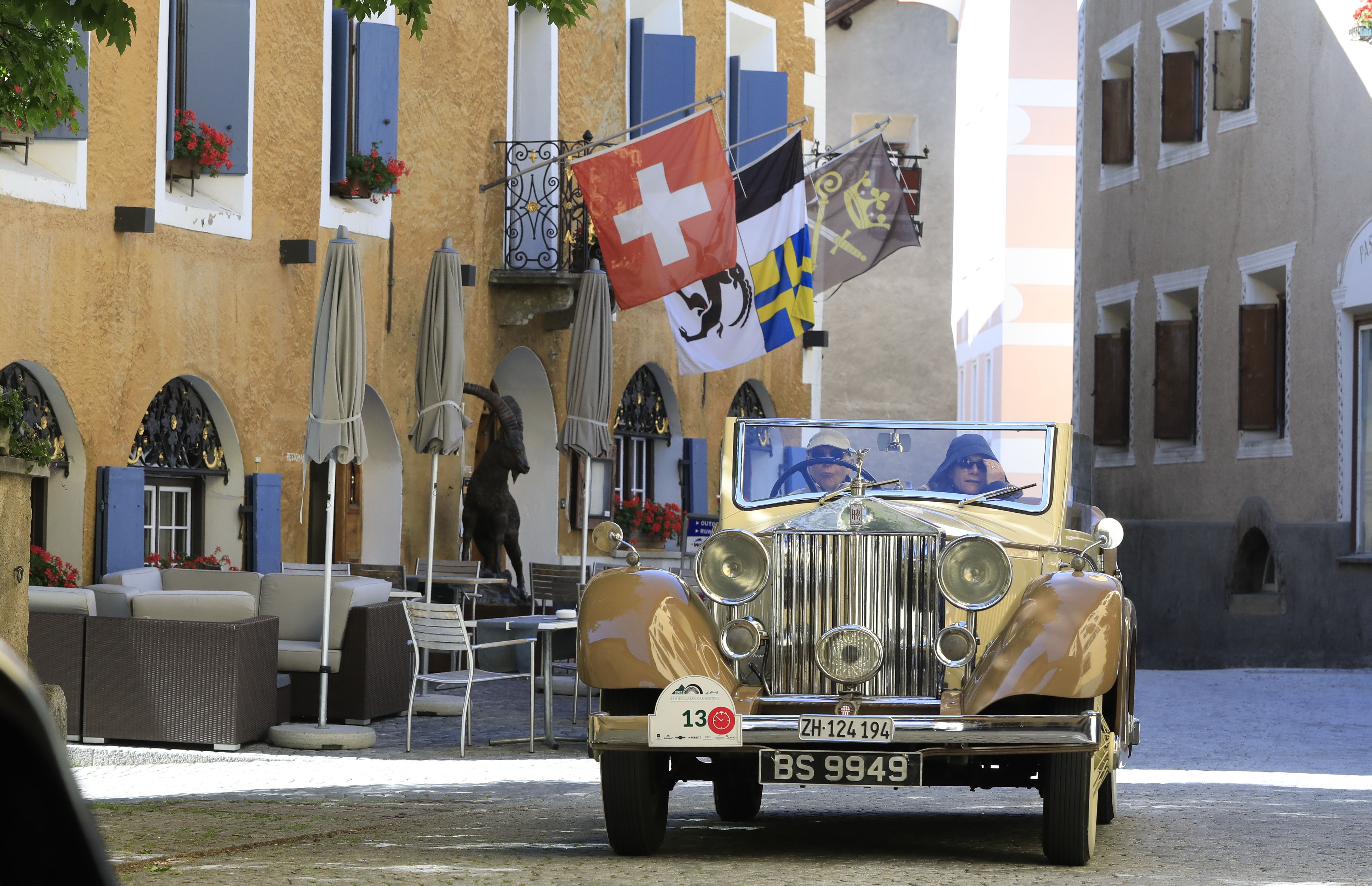 British Classic Car Meeting St. Moritz 2021