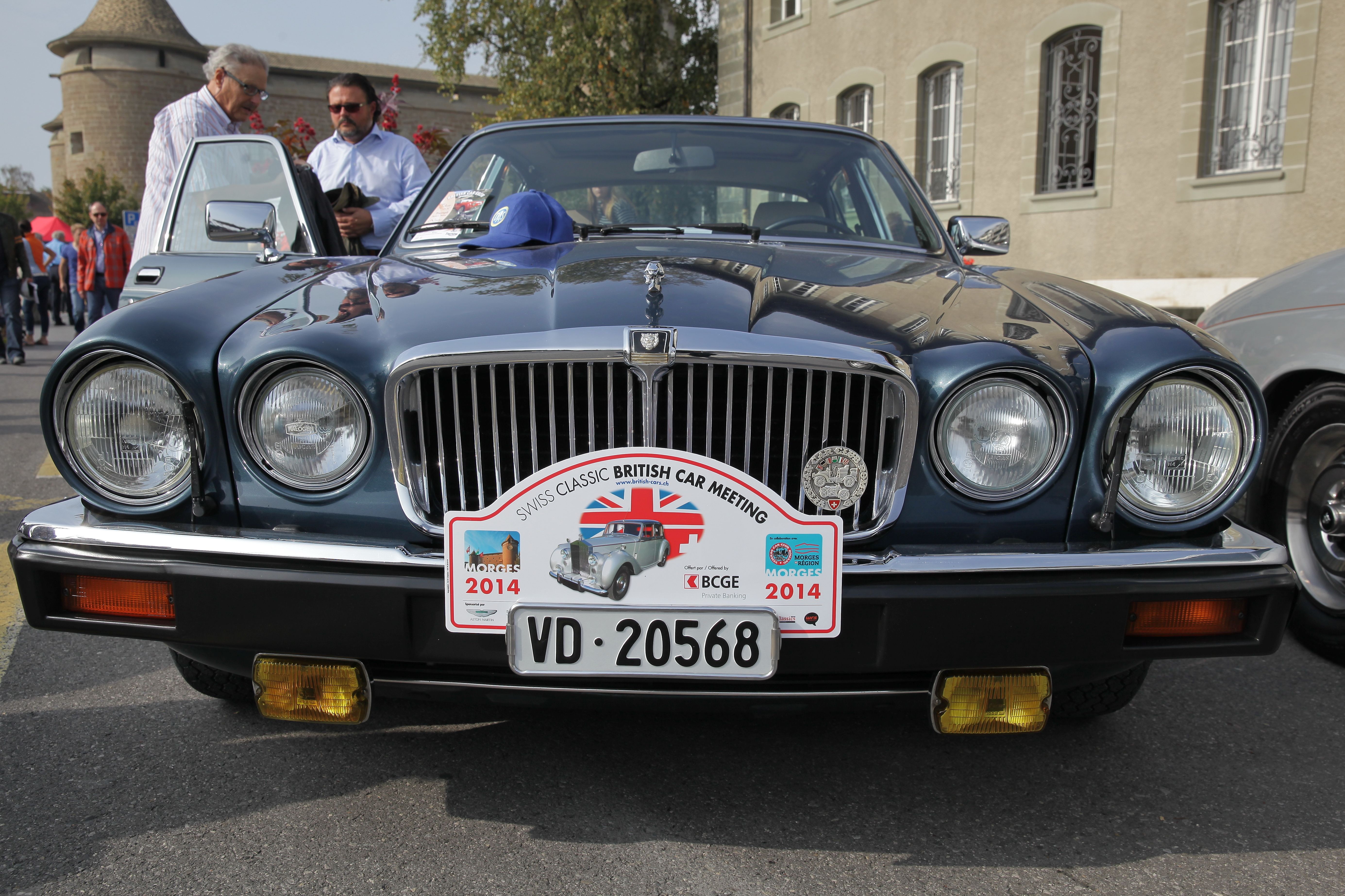 Swiss Classic British Car Meeting Morges 