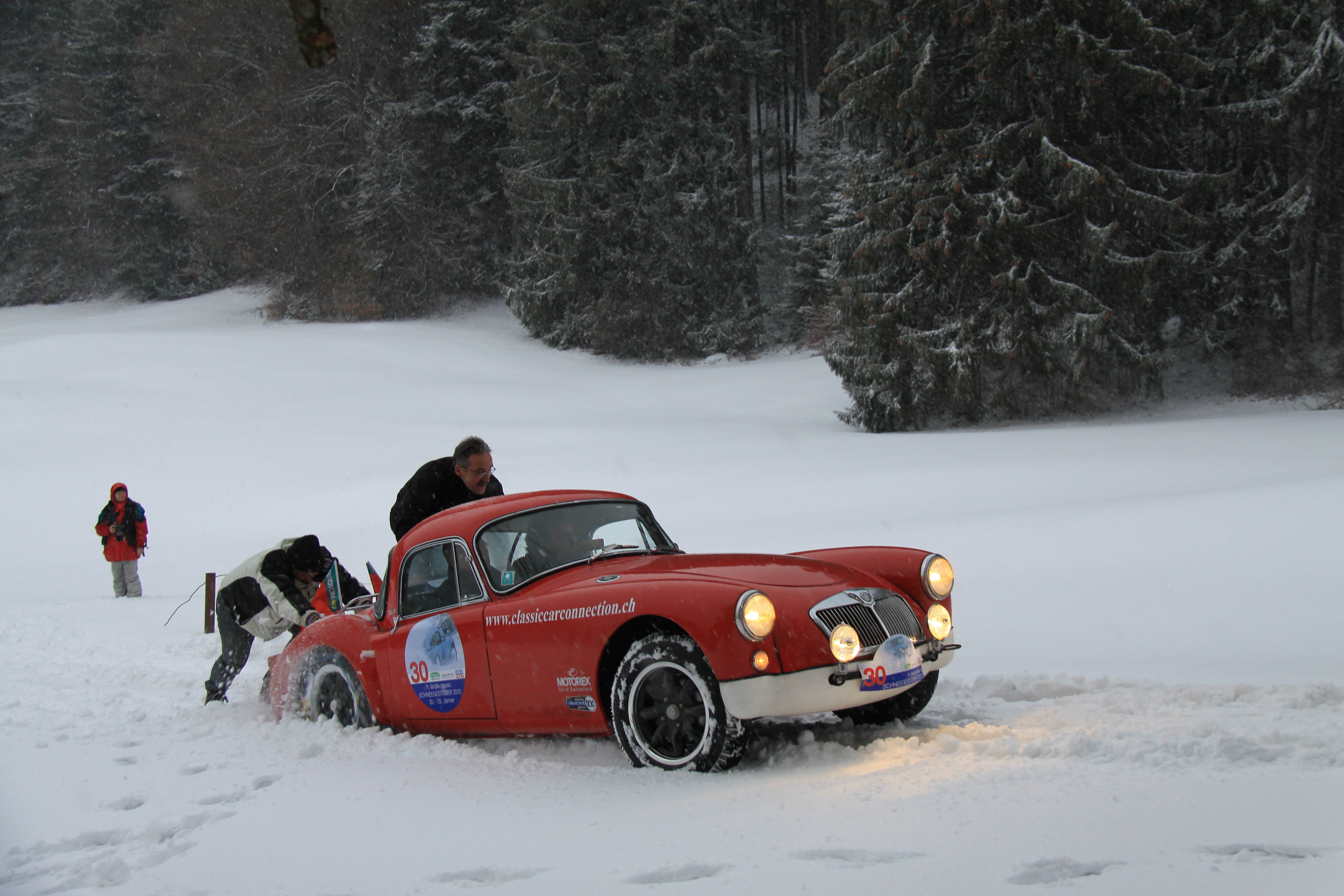 Schneegestöber Rallye 