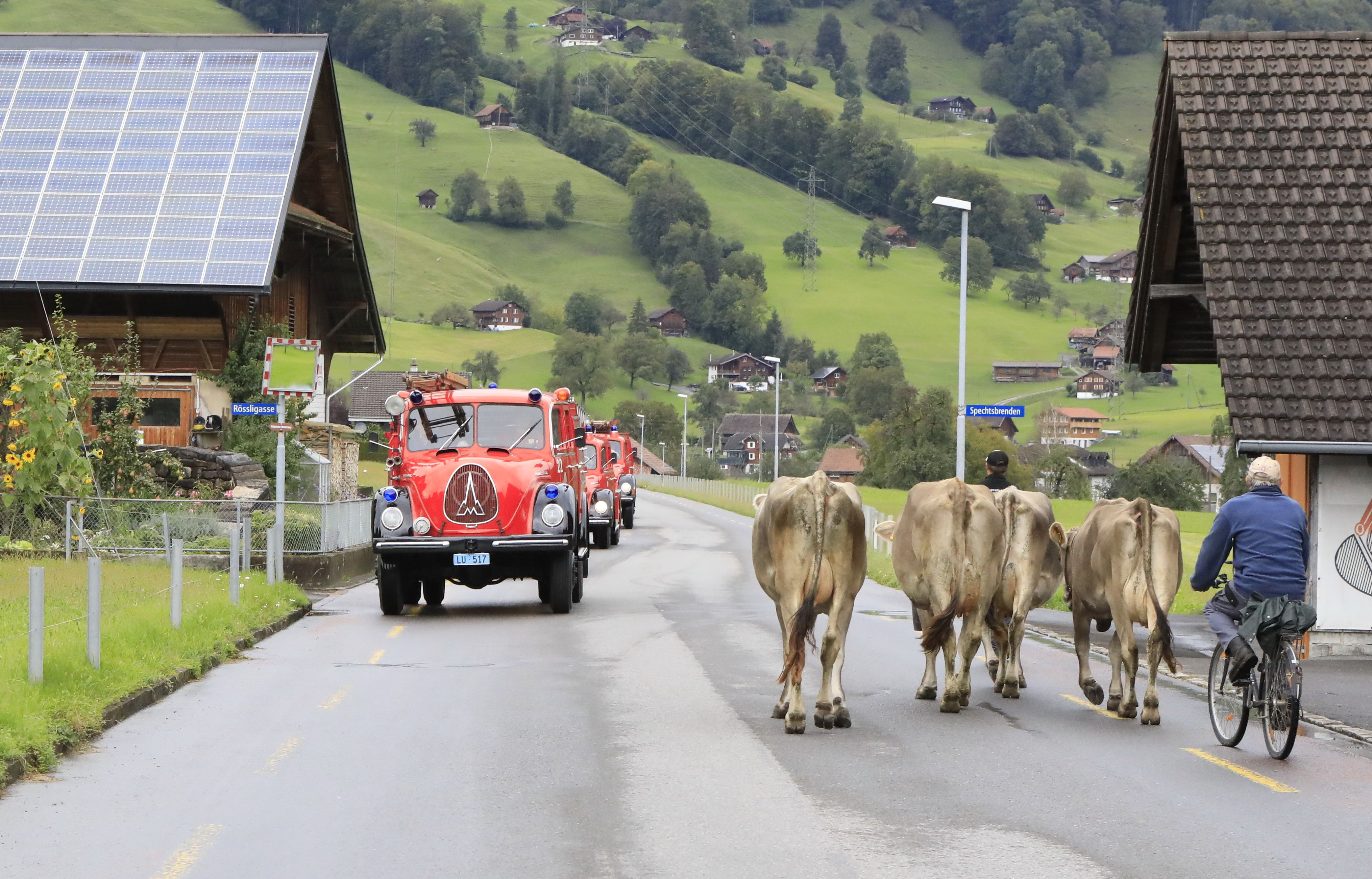 Mitgliederausfahrt IG Rundhauber der FW-Luzern