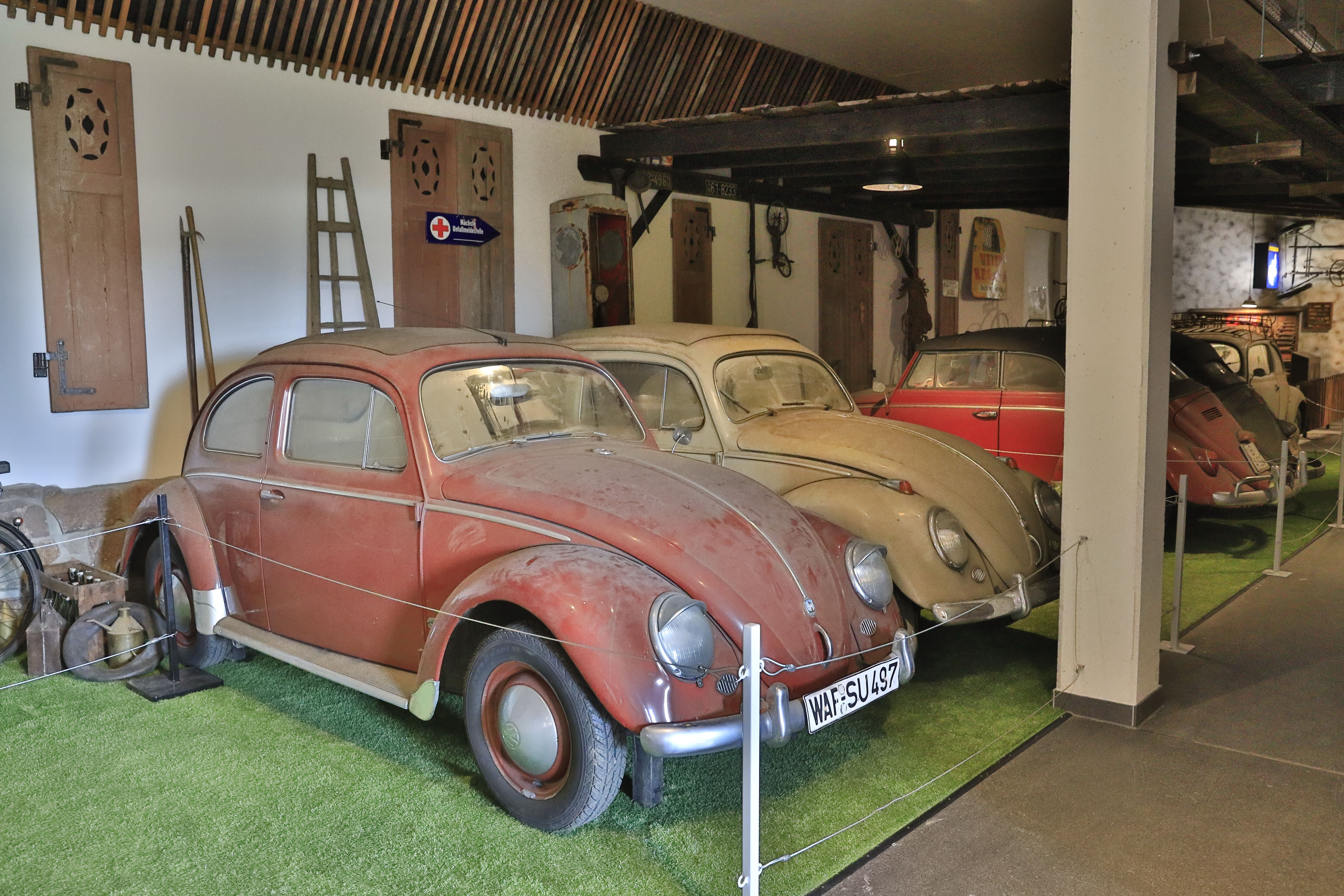 VW Käfer in Ausstellung