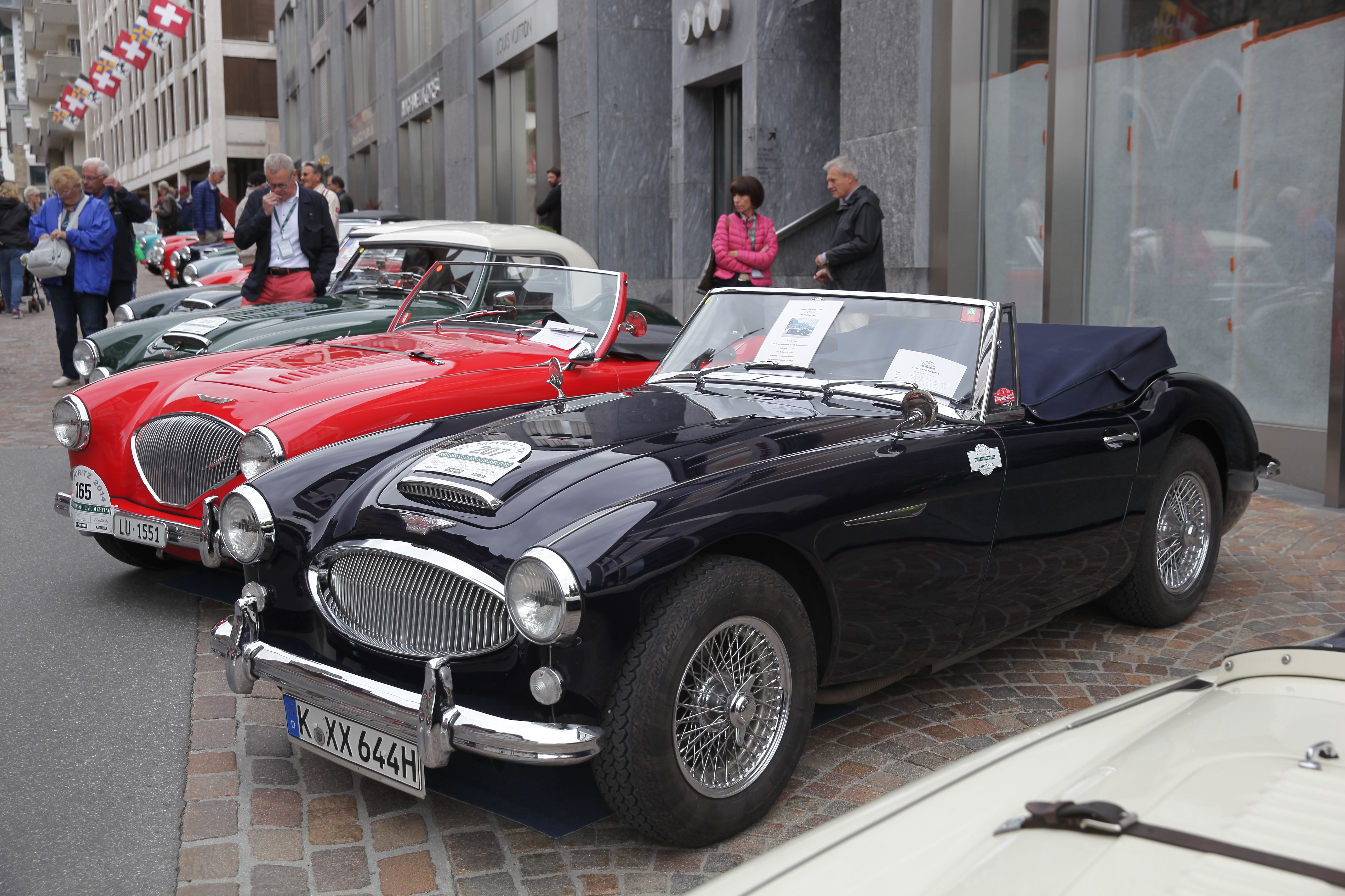 British Classic Car Meeting St. Moritz