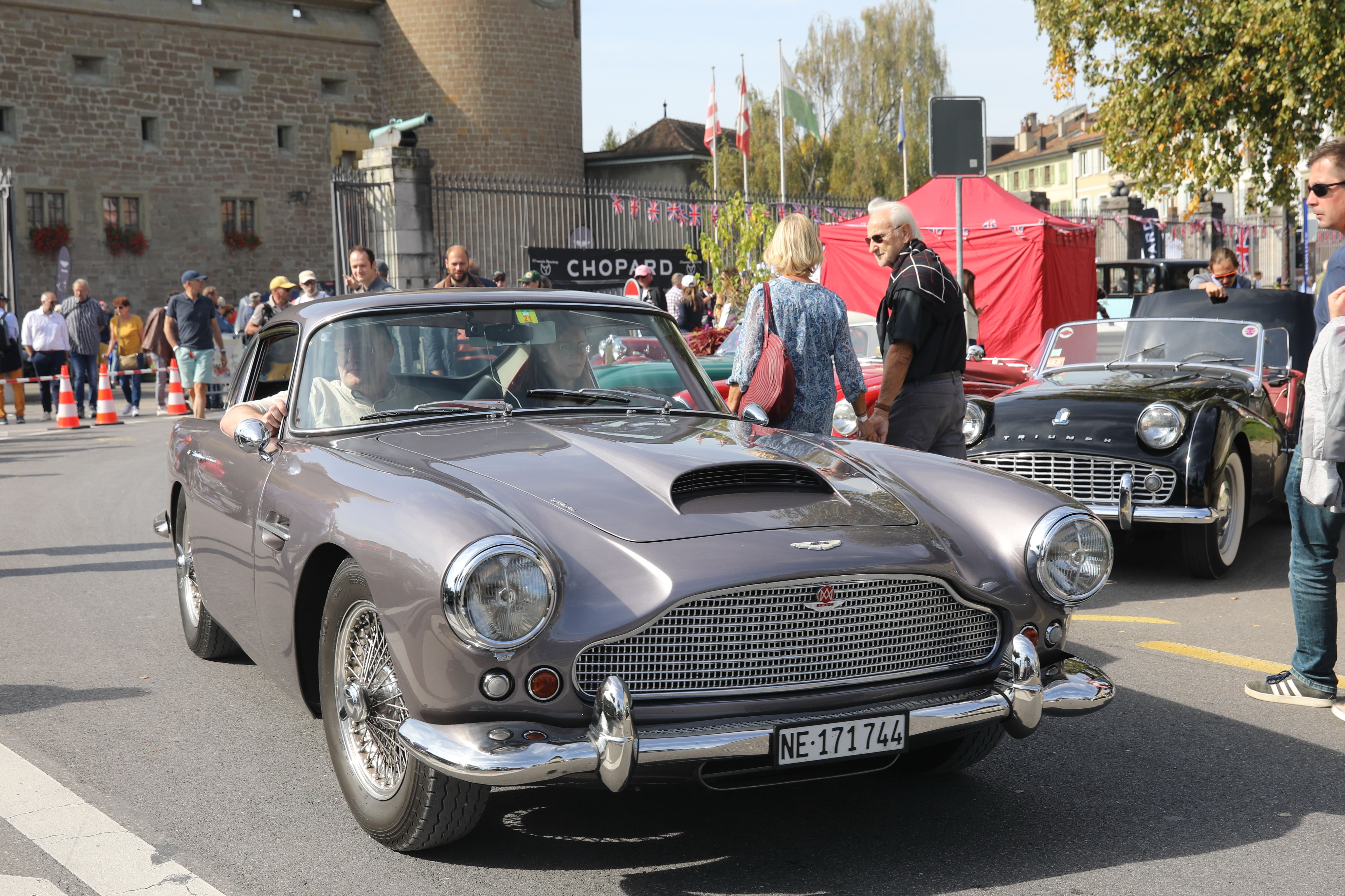 Swiss Classic British Car Meeting Morges 2021