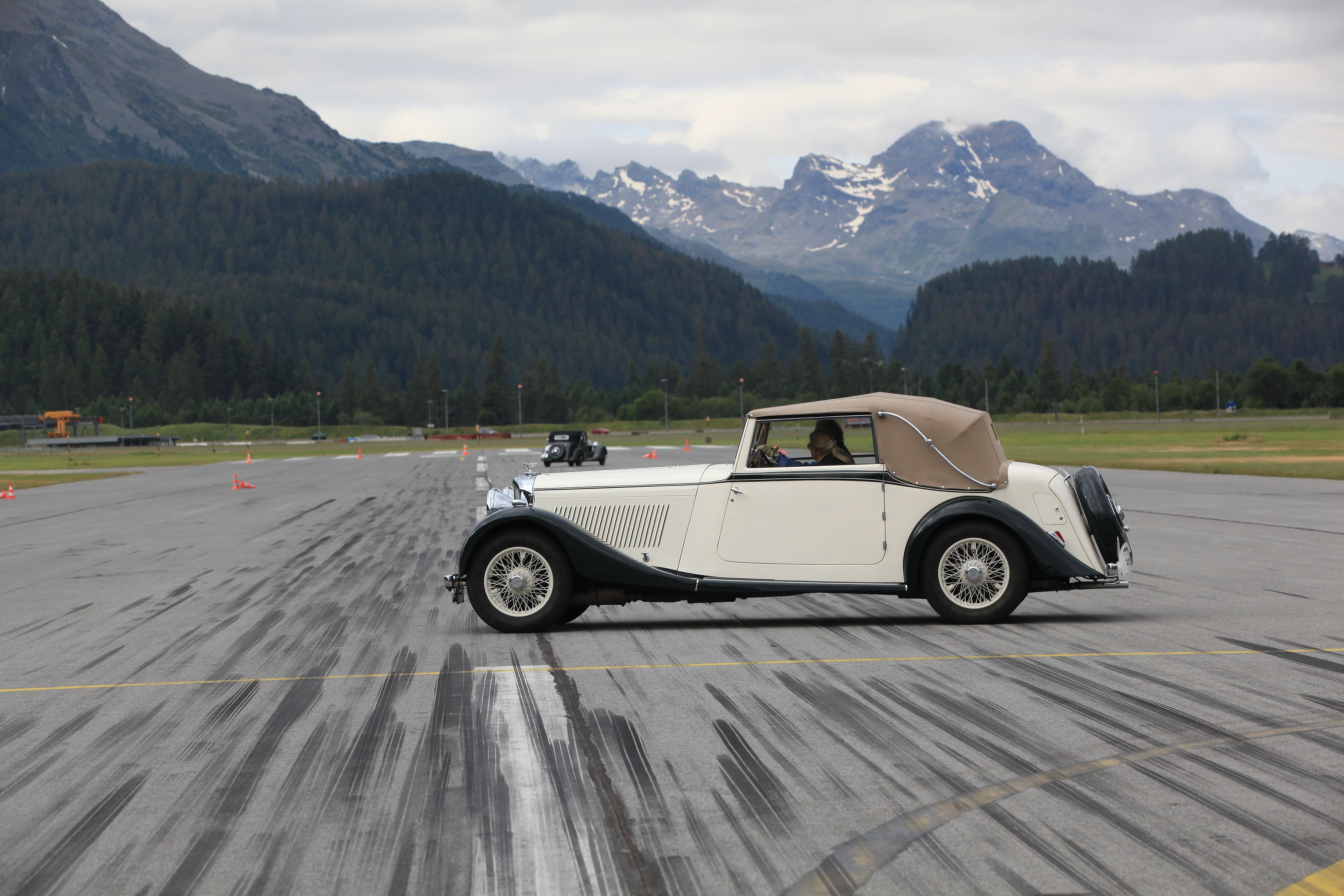 British Classic Car Meeting St. Moritz 2018