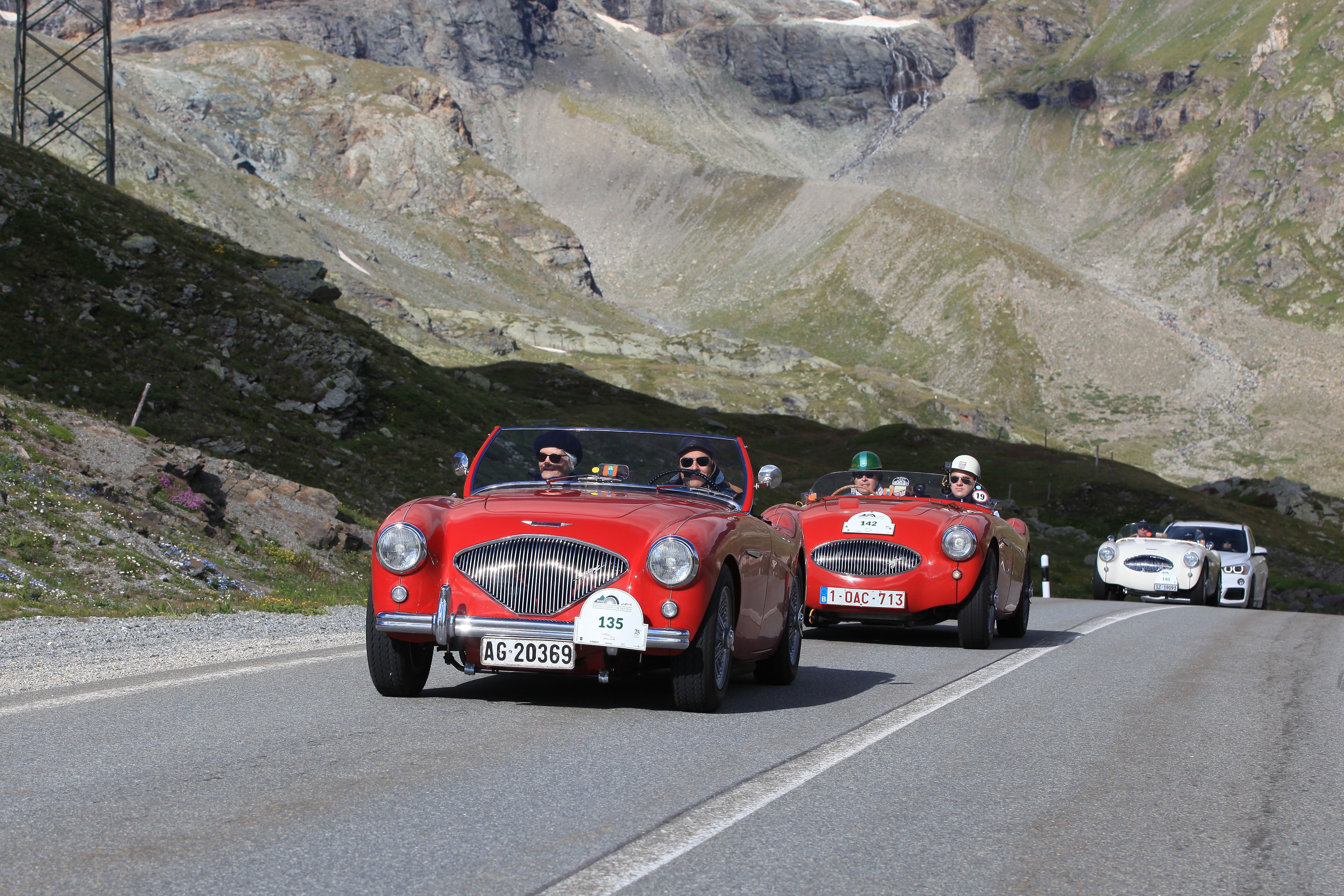 British Classic Car Meeting St. Moritz 2018