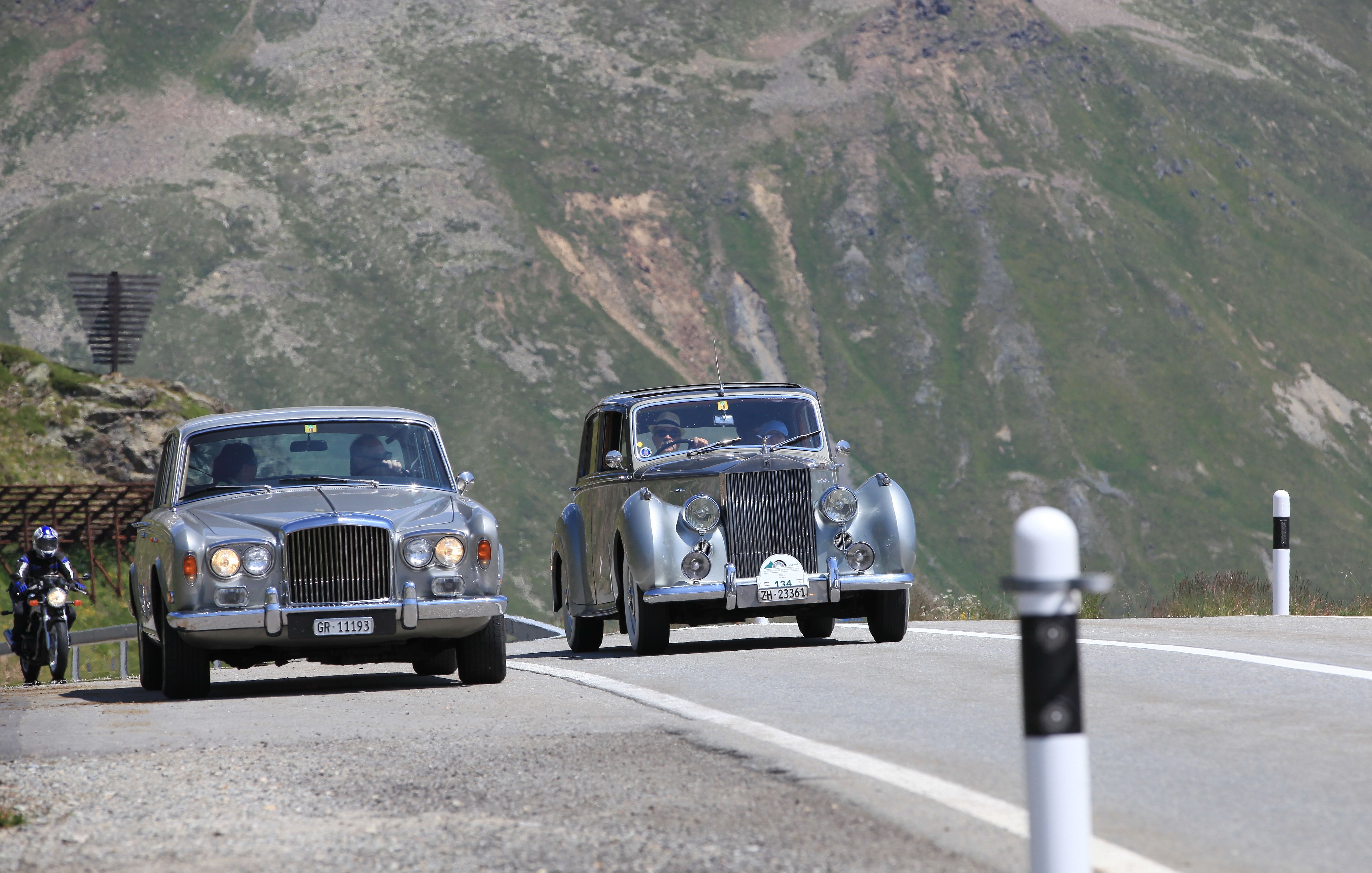 British Classic Car Meeting St. Moritz 2015